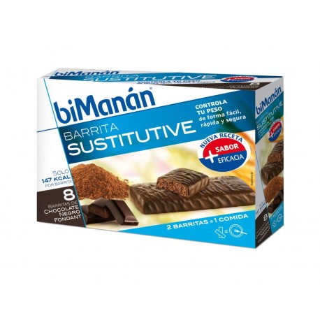 bimanan barrita chocolate intenso 40 g 8 bar