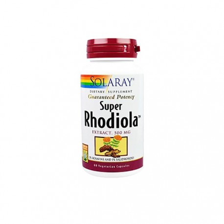 Solaray Super Rodiola 500mg 60 Cáps