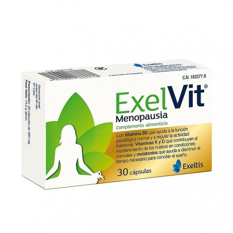 Exelvit Menopausia 30 Caps