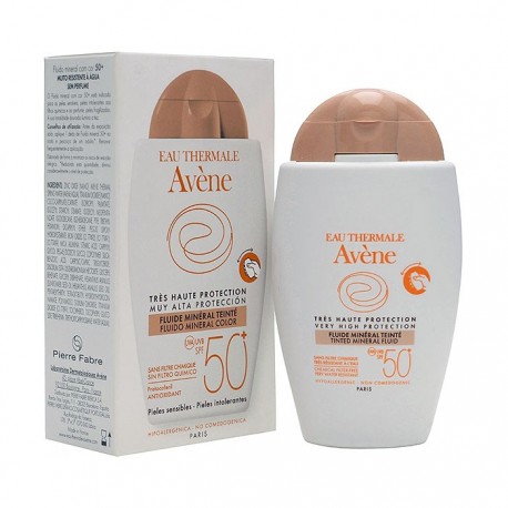 Avene Solar SPF 50+ Fluido Mineral Coloreado 40ml