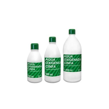 agua oxigenada cinfa 250ml.