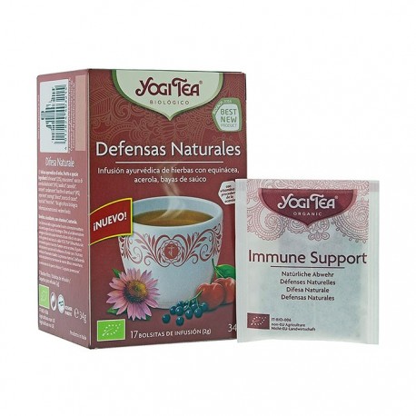Yogi Tea defensas naturales 17 bolsas