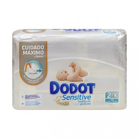 Dodot Sensitive toallitas 108uds