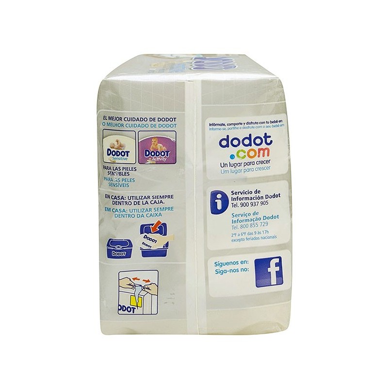 Dodot, Dodot Sensitive toallitas 108uds, Farmacias 1000