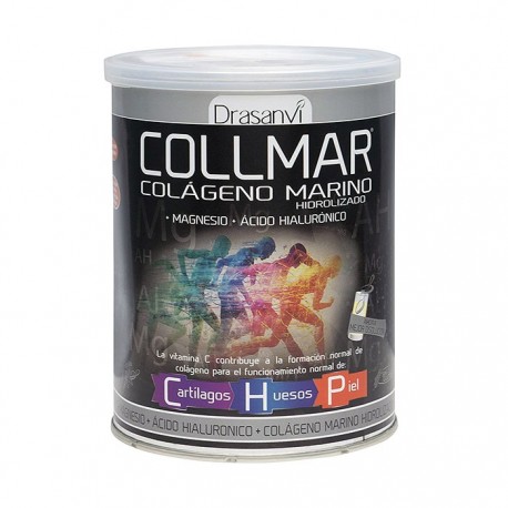 collmar colágeno marino + magnesio + ac. hialuronico 300g