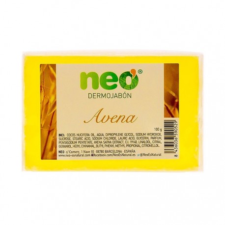 Neo Pastilla Jabon Avena 100 G