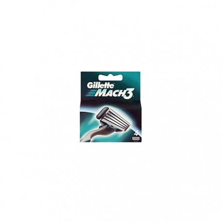 Gillette Mach3 recambios 4uds