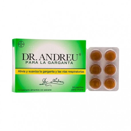 Bayer Dr. Andreu Pastillas sabor Miel 24uds