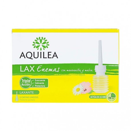 Aquilea Lax Enemas 6 Unid