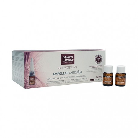 Martiderm Hair System Ampollas Anticaida 14x3ml