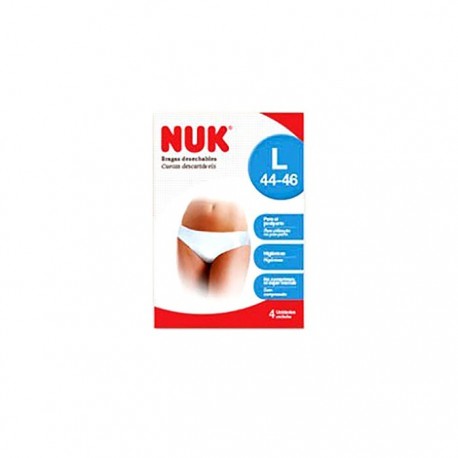 Nuk bragas desechables T-L 3uds