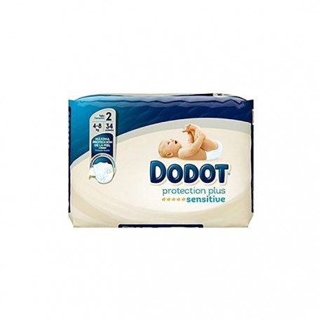 Dodot Sensitive T-2 4 8kg 34uds