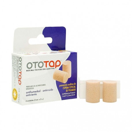 ototap espuma 10 u
