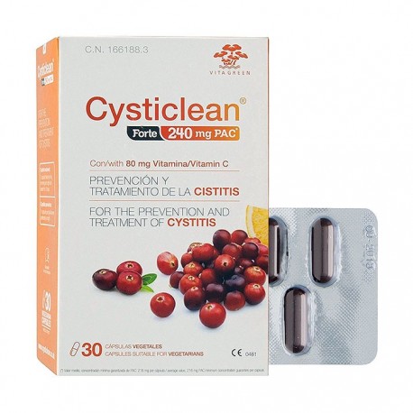 Cysticlean Forte 240mg PAC 30 Capsulas