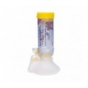 Aerochamber Plus Flow-Vu cámara de inhalación infantil 1ud