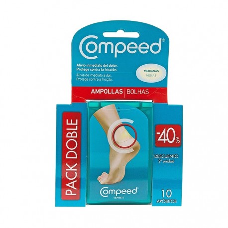 compeed ampollas hidrocoloide t- med 10 u