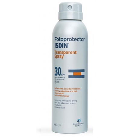 fotoprotector isdin spf-30 lotion spray 200 ml