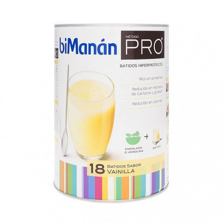 bimanan pro batido vainilla bote 540g