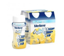 Meritene activ 4 botellas sabor vainilla de 125 ml 