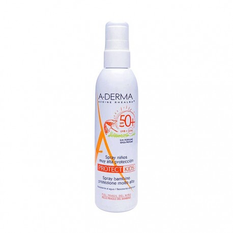 A-derma fotoprotector infantil en spray SPF50 200ml