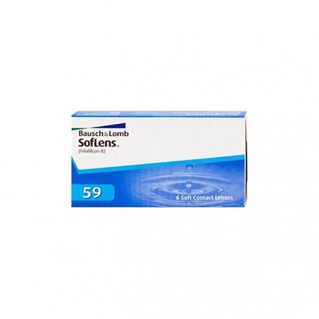 Bausch & Lomb SofLens 59 dioptrías +4,25 radio 8.6 6uds