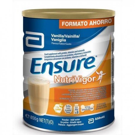 ENSURE NUTRIVIGOR 850 G LATA VAINILLA