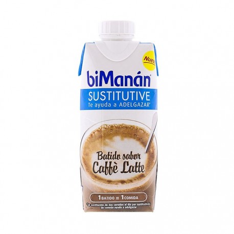 Bimanán Sustitutive Batido de Café Latte 330 ml