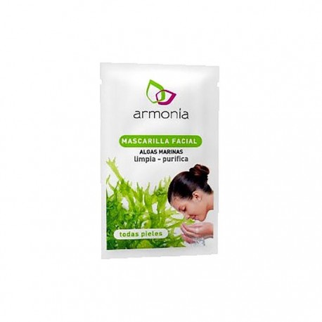 Armonía mascarilla facial limpieza intensa algas marinas 10g