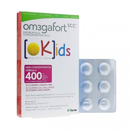 Omegafort Okids 30 Pastillas