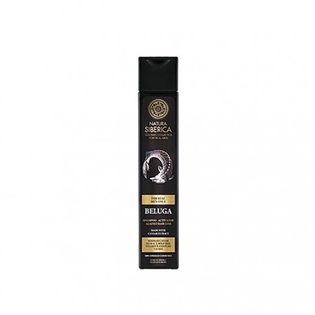 Natura Siberica champú activo Beluga anticaída 250ml