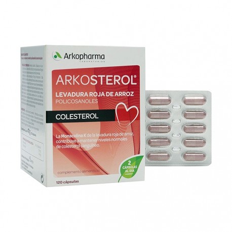 Arkosterol Levadura Roja de Arroz 120cáps