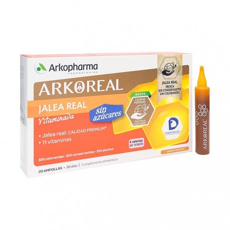 Arkoreal Jalea Real Vitaminada Sin Azúcar 15ml