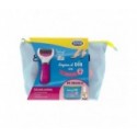 DR. SCHOLL PACK LIMA ELECTRÓNICA DE UÑAS + ACEITE SCHOLL VELVET SMOOTH CON NECESER