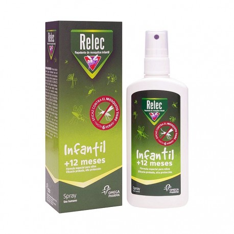 relec repelente de mosquitos spray infantil 100ml