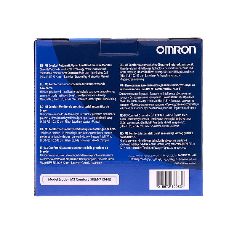 Comprar Tensiómetro brazo M3 Confort Omron en Farmacia Olaiz