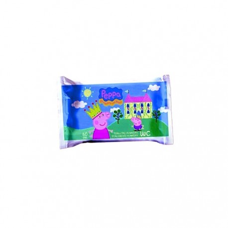 Brevia toallitas húmedas WC Peppa Pig 60uds