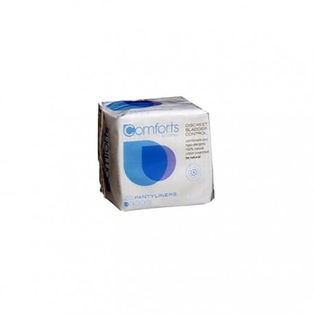 Comforts salvaslip para ligeras pérdidas de orina 20uds