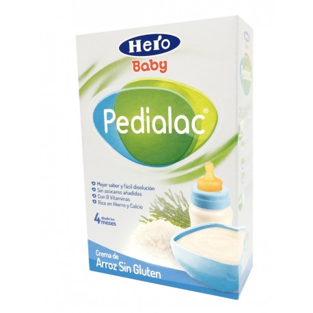 pedialac papilla crema de arroz sin gluten 300 g