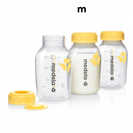 pack botella biberon medela 150ml 3uds