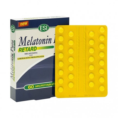 Esi Melatonin Pura Retard 1.9 Mg 60 Tabletas Accion Retard