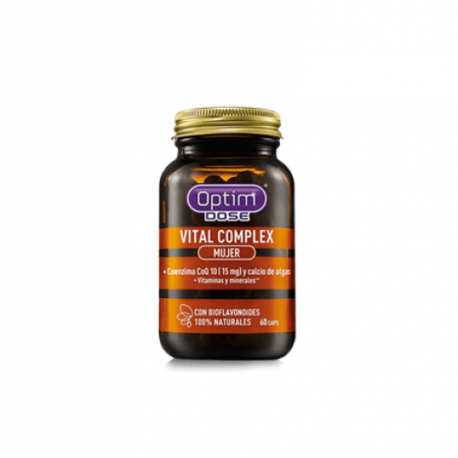 optim dose vital complex mujer 60 caps