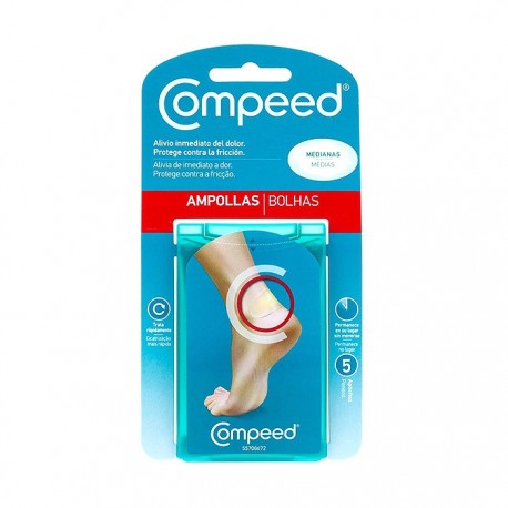 compeed tiras ampollas mediano 5 uds.