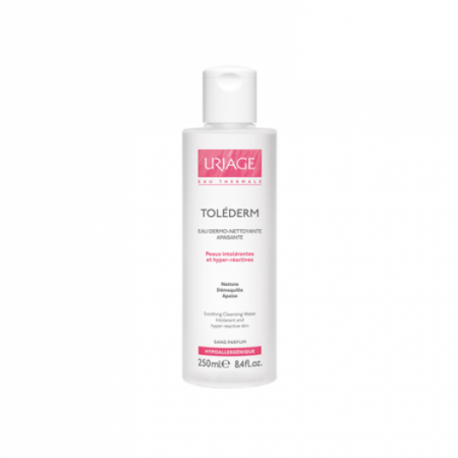 uriage tolederm fluido limpieza facial 250ml