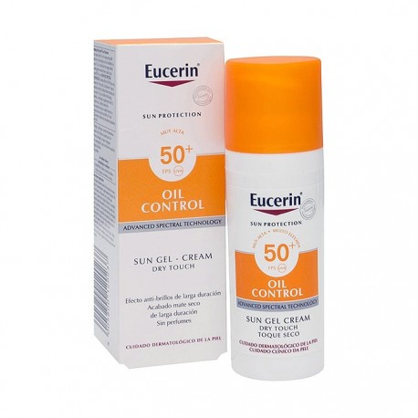 Eucerin Gel-Crema Toque Seco FPS 50+ 50 ml