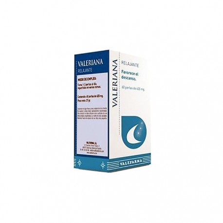 Valefarma Valeriana Bote De 60 Perlas De 620mg