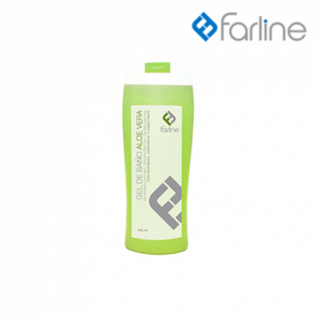 gel de baño farline aloe vera 750ml