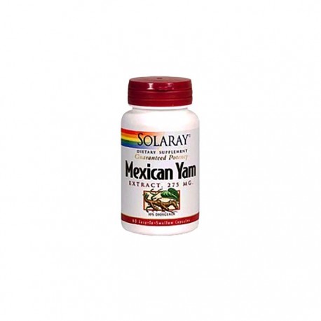 Solaray Mexican Yam 275mg 60cáps