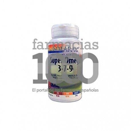 Solaray Super Omega 3-7-9 120 perlas