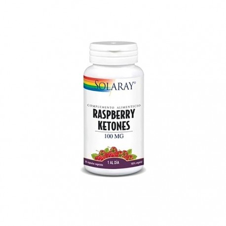 Solaray Ketones Raspberry 100mg 30cáps