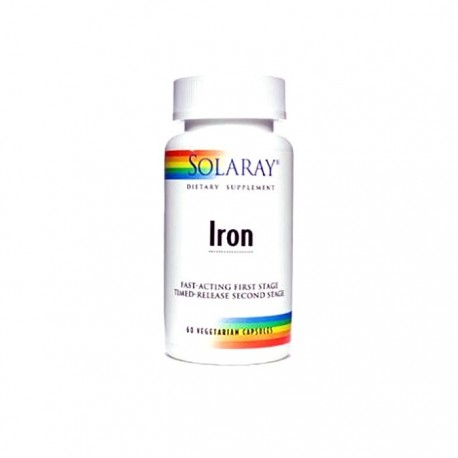 Solaray Iron 25mg 60cáps